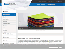 Tablet Screenshot of messeboden.eu